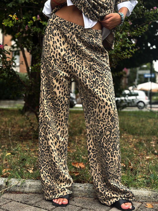 “PANTALONE PALAZZO SAFARI” susy mix