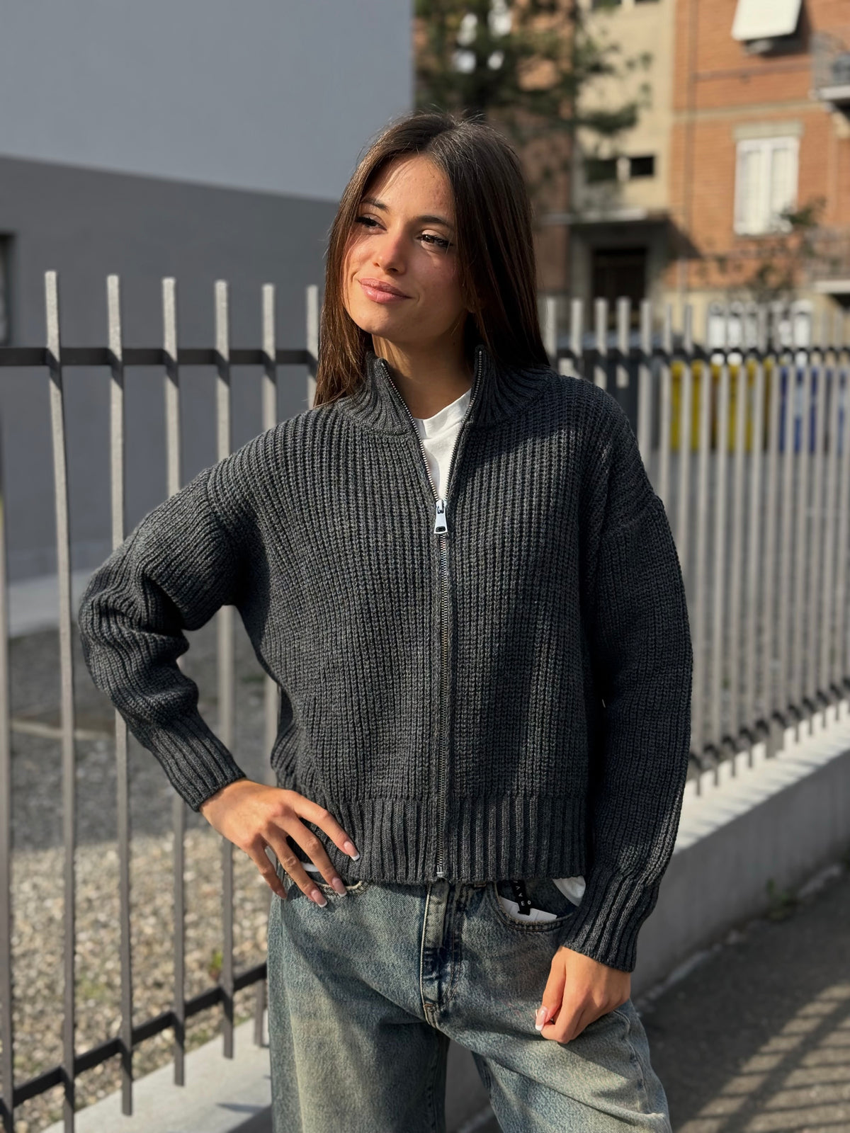 “MAGLIONE ZIP” Susy mix
