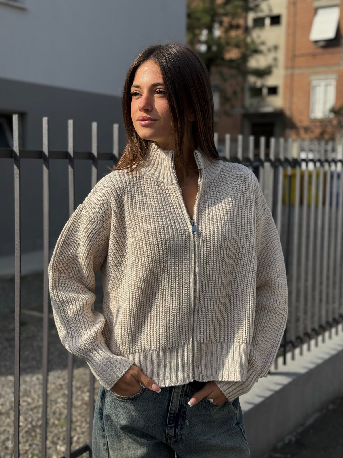 “MAGLIONE ZIP” Susy mix
