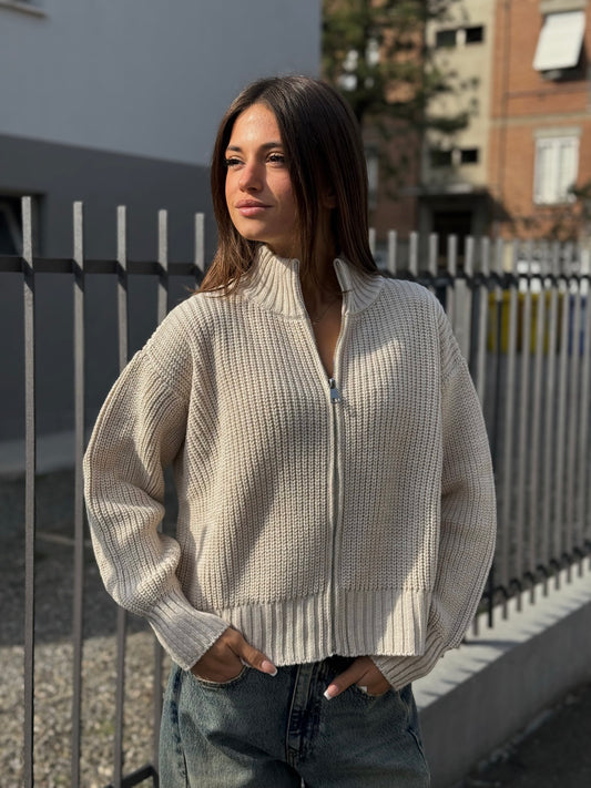 “MAGLIONE ZIP” Susy mix