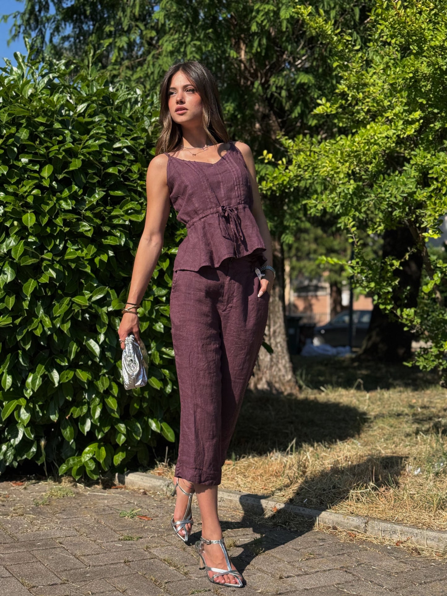 “PANTALONE IN LINO” Susy mix