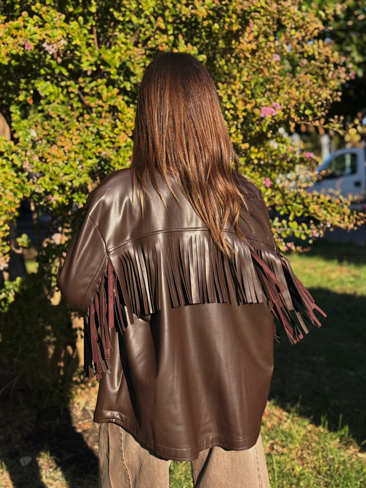 “CAMICIA ECOPELLE FRANGIA” Susy mix