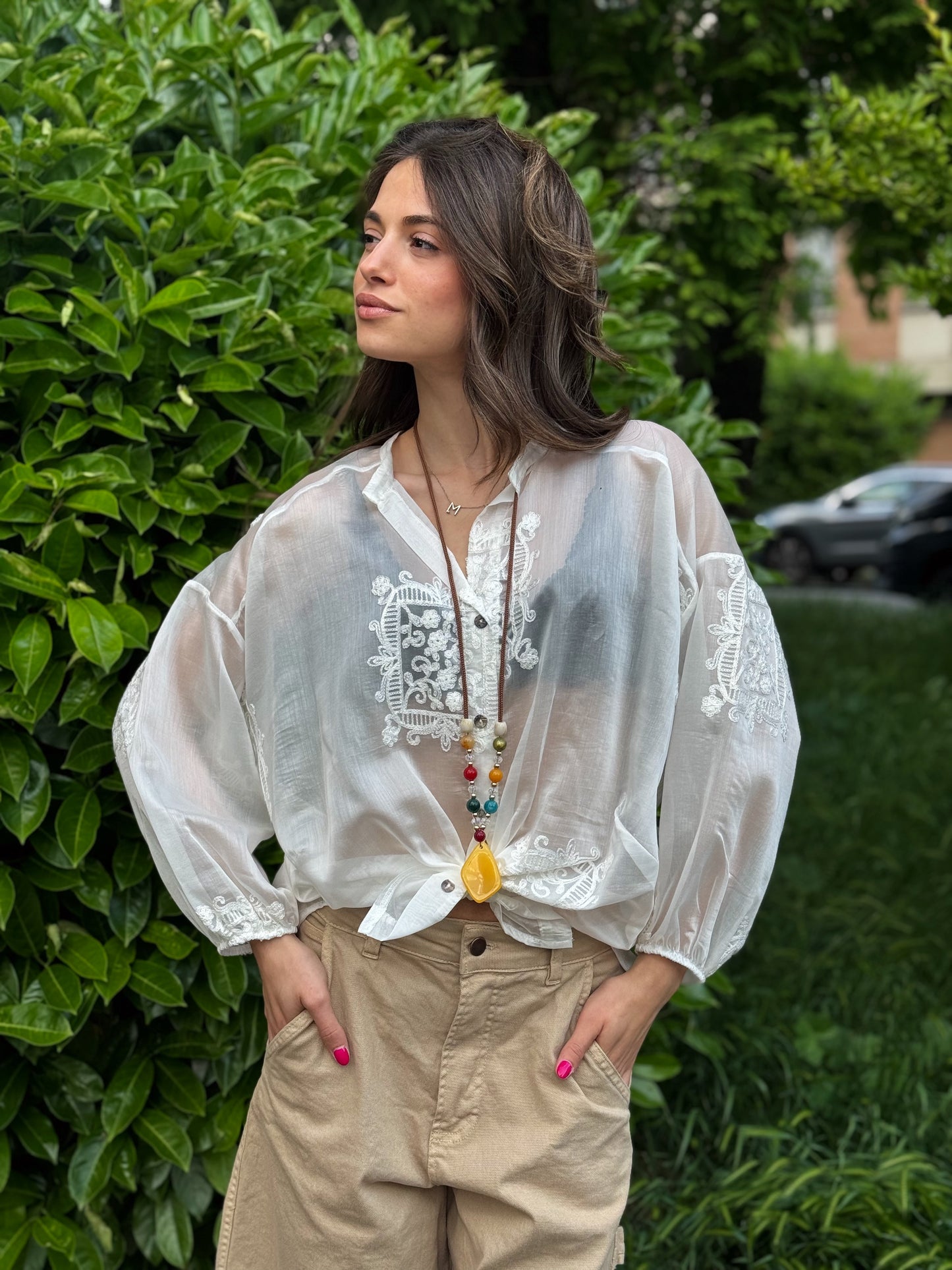 “CAMICIA CON RICAMI” Have one