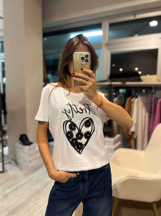 SUSY MIX- T-SHIRT CUORE