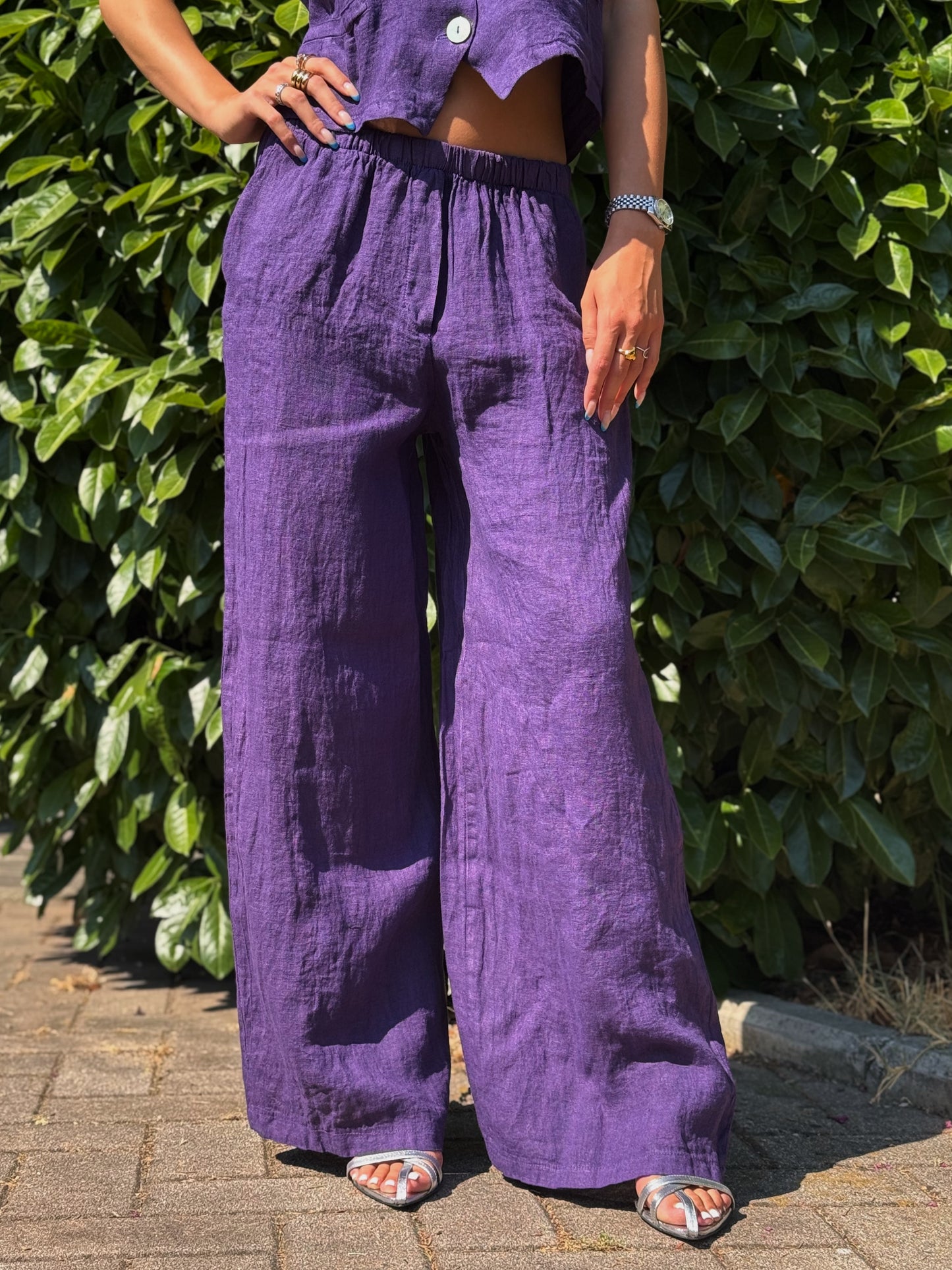 “PANTALONE IN LINO” Susy mix
