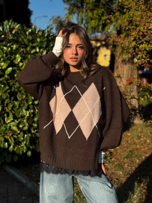“MAGLIONE ROMBI” Have one