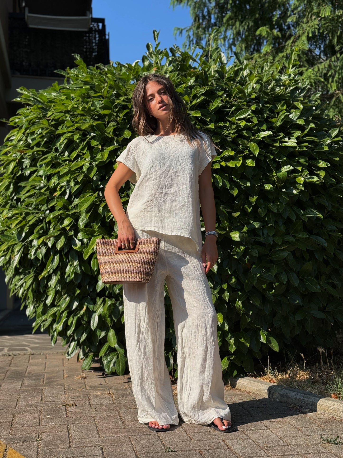 “COMPLETO IN LINO” Susy mix