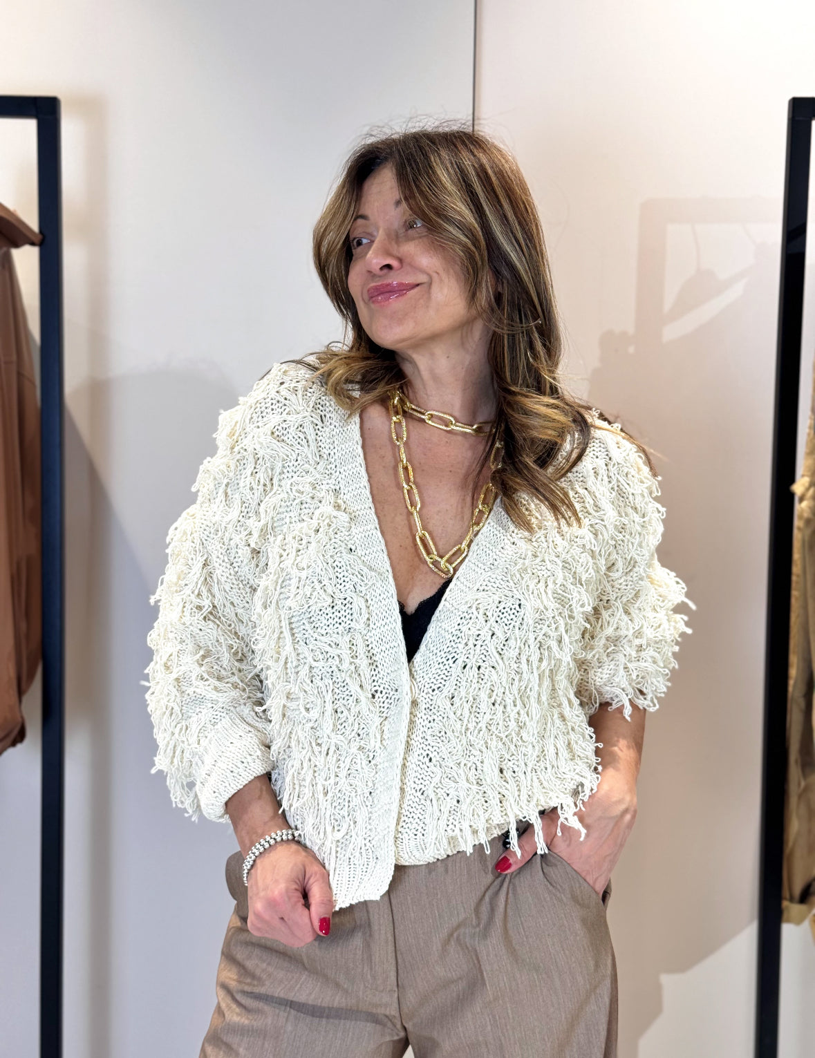 “CARDIGAN FRANGIA” Have one