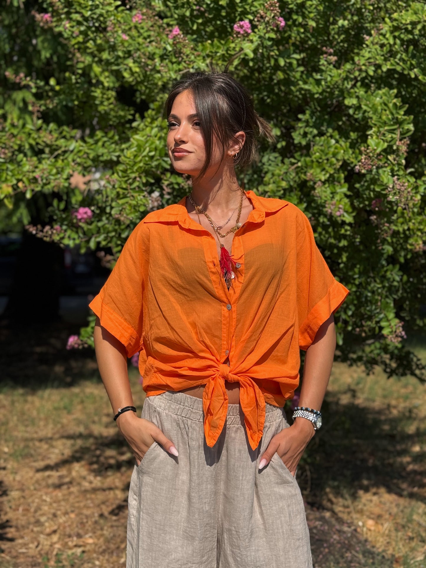 “CAMICIA IN COTONE” susy mix