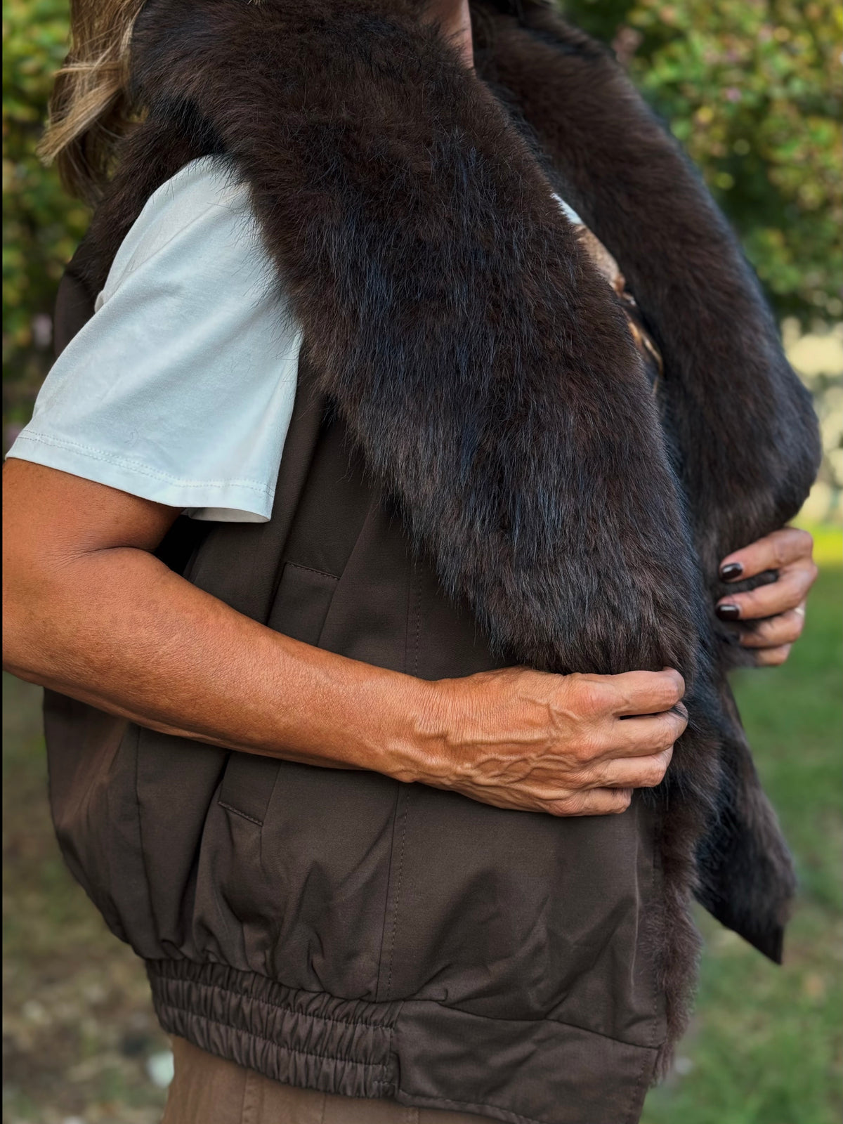 “GILET ECOPELLICCIA” Susy mix