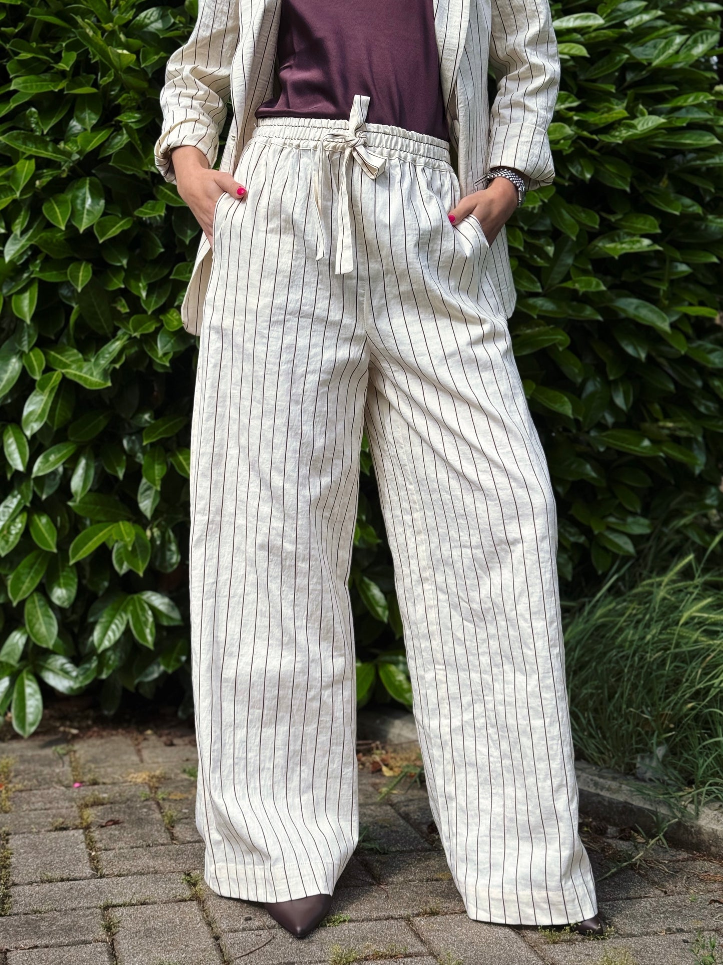 “PANTALONE GESSATO” susy mix