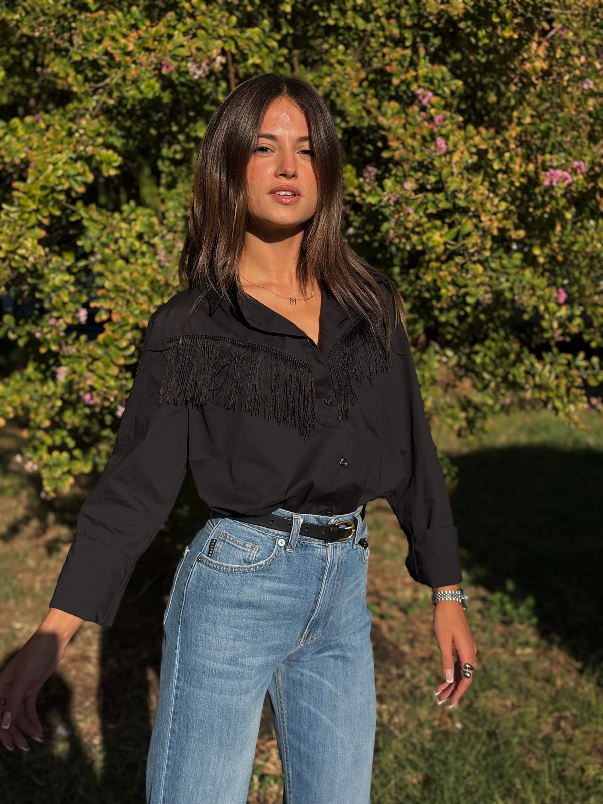 “CAMICIA CON FRANGIA” Susy mix