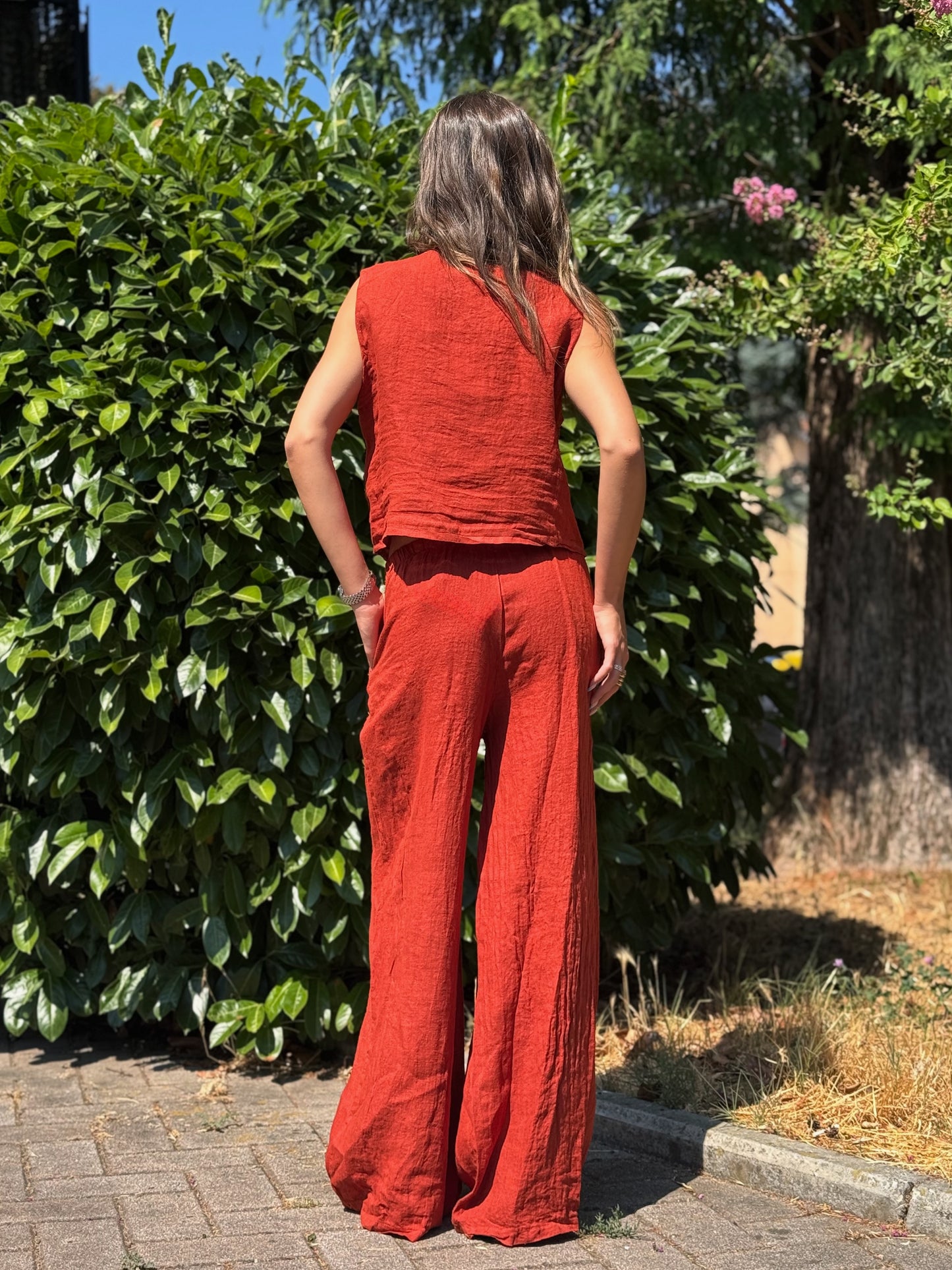 “PANTALONE IN LINO” Susy mix