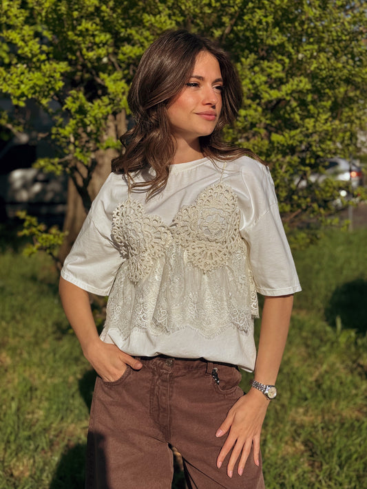 “T-SHIRT CORSETTO” Have one