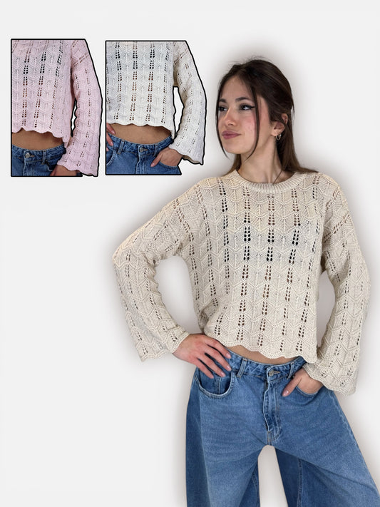 “MAGLIA MACRAMÈ” You decide