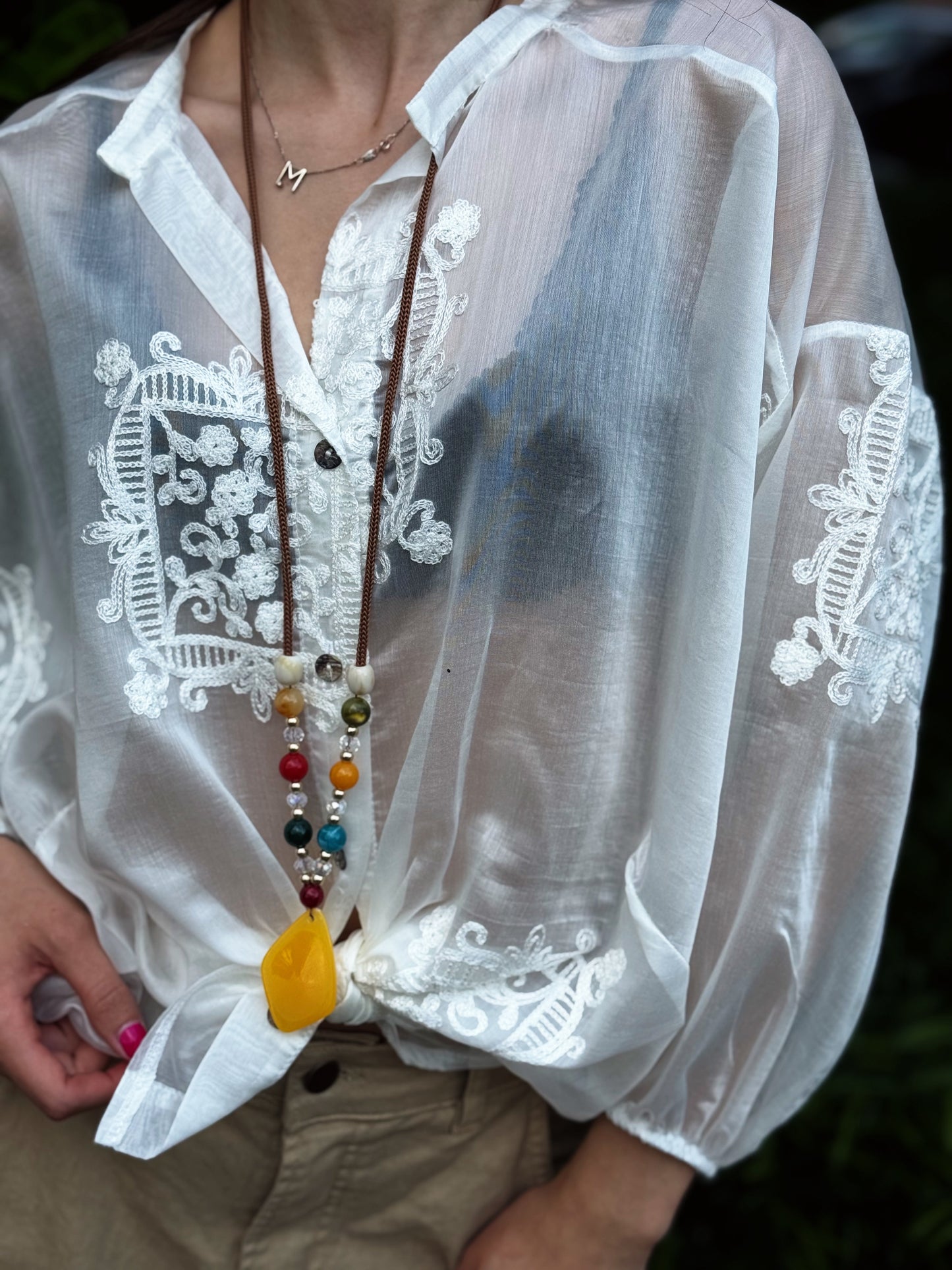 “CAMICIA CON RICAMI” Have one