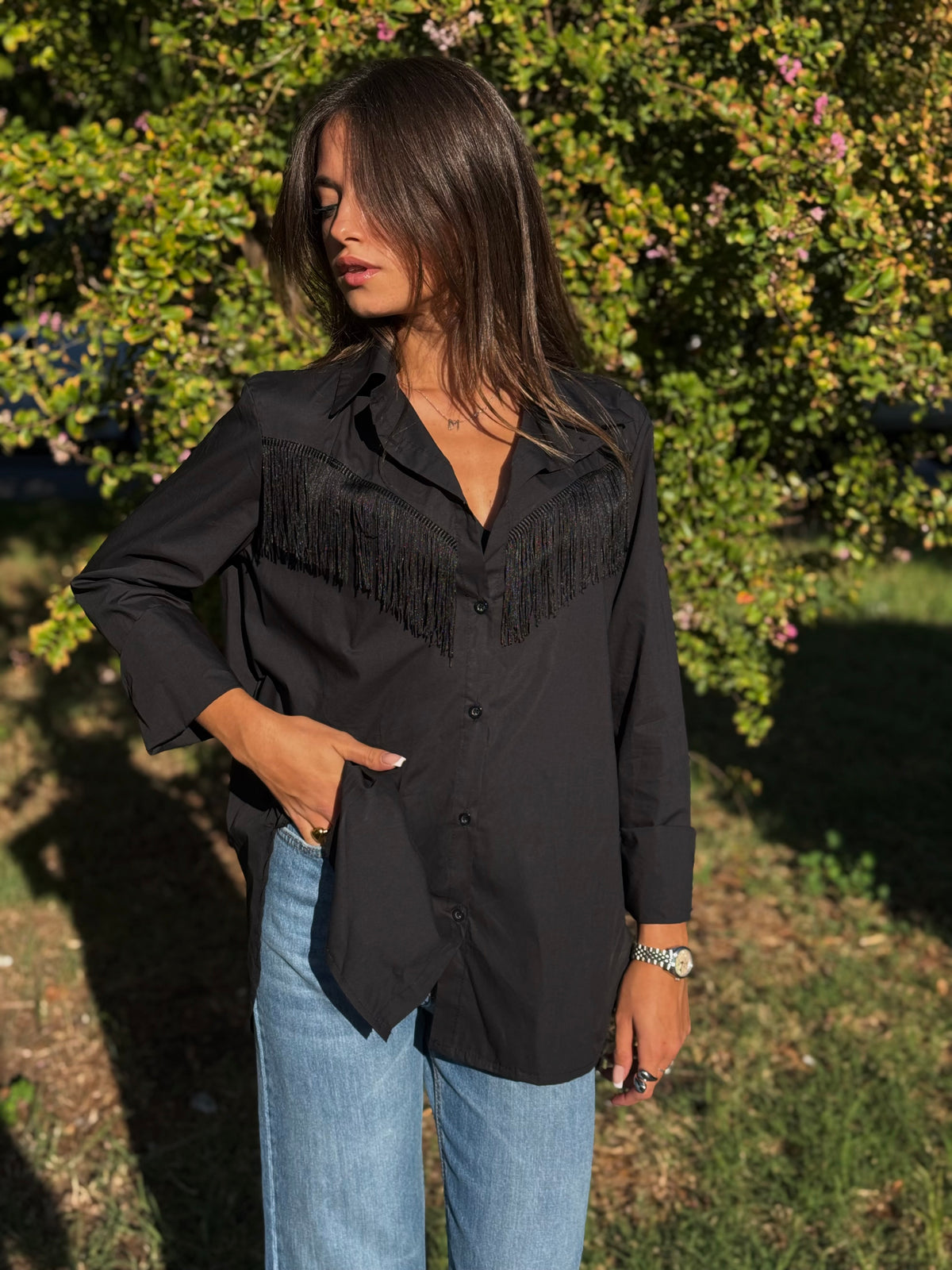 “CAMICIA CON FRANGIA” Susy mix