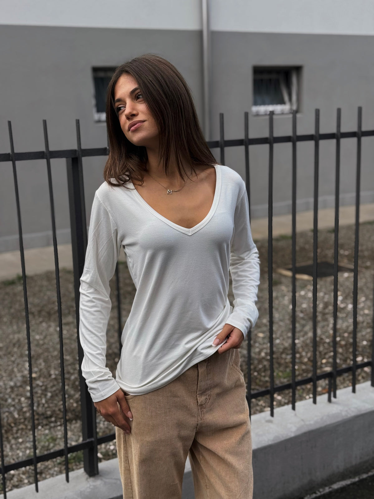 “MAGLIA SCOLLO V” Susy mix