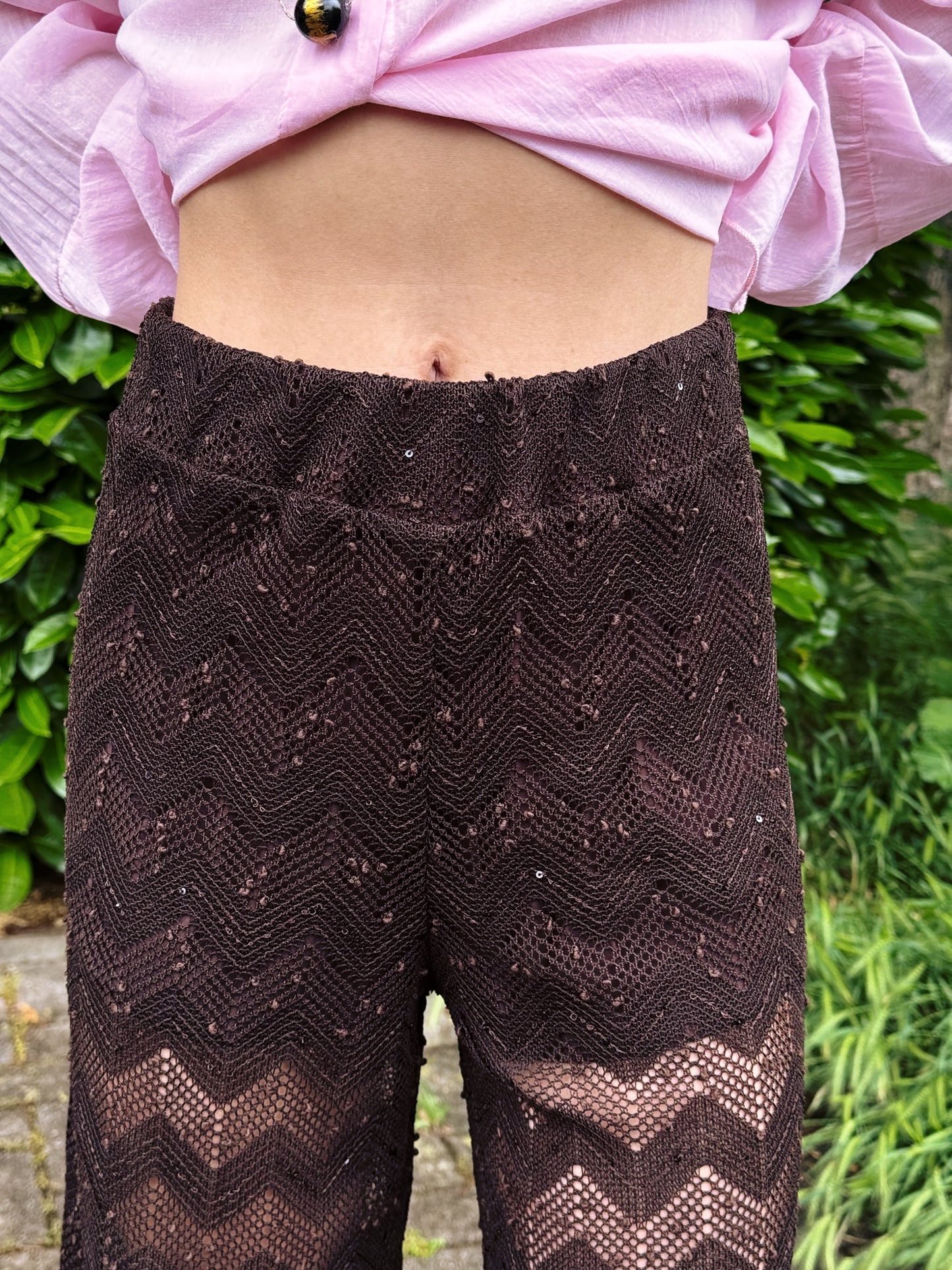 “PANTALONE MACRAMÈ” Susy mix