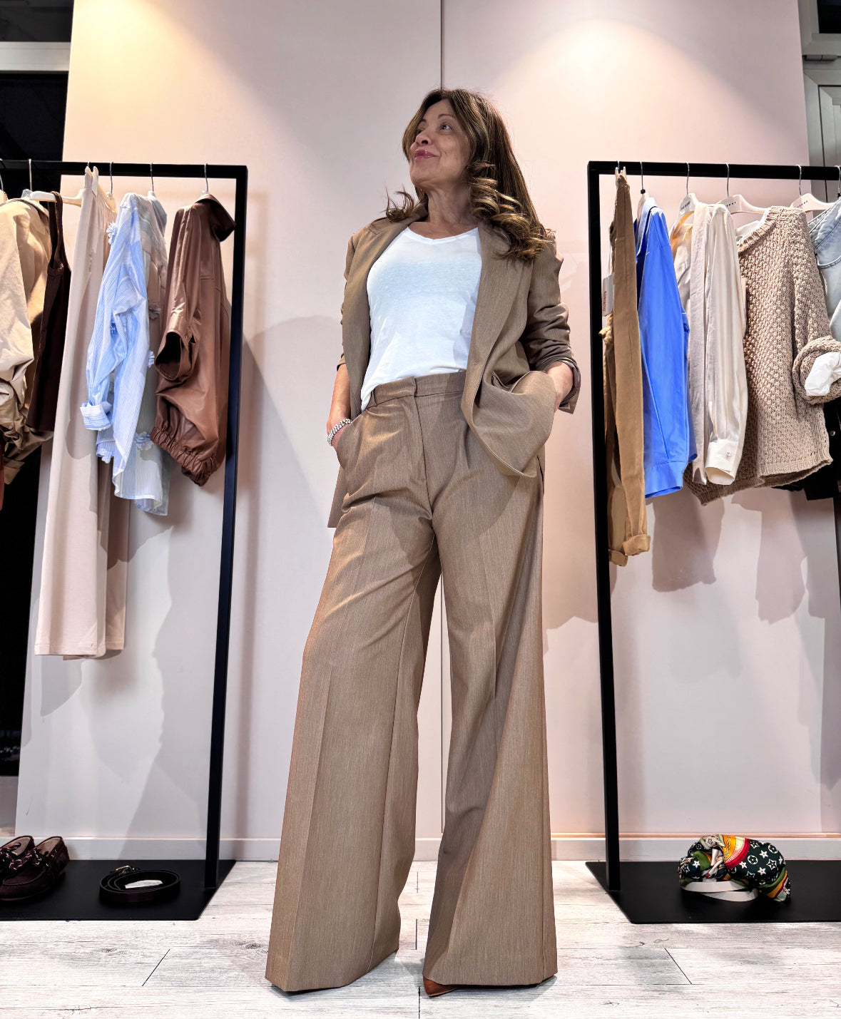 “PANTALONE PALAZZO” Have one