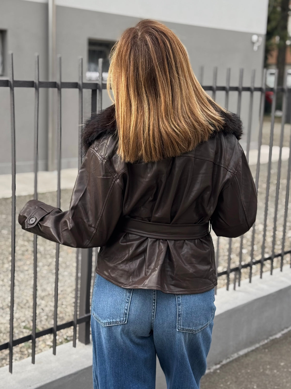“GIUBBINO COLLO ECOPELLICCIA” Susy mix