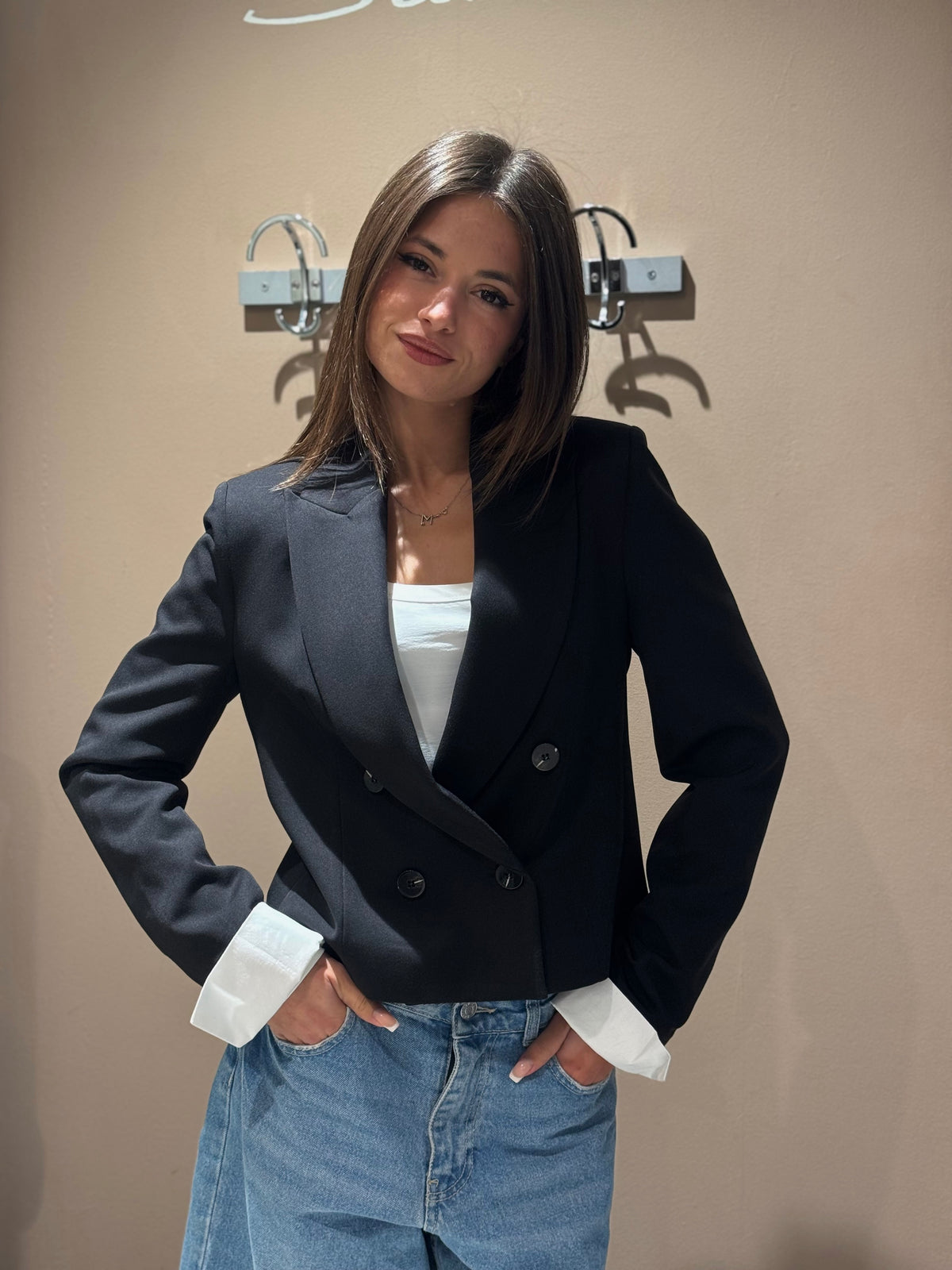 “BLAZER CROP” Susy mix