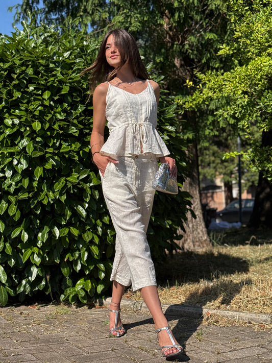 “PANTALONE IN LINO” Susy mix