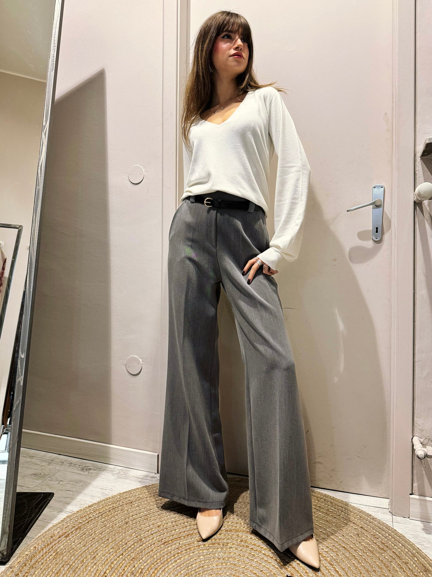 SUSY MIX- PANTALONE CON CINTURA