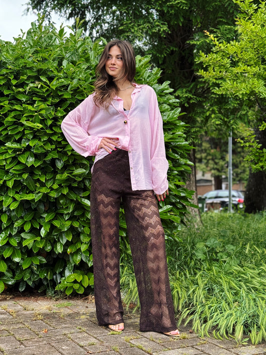 “PANTALONE MACRAMÈ” Susy mix