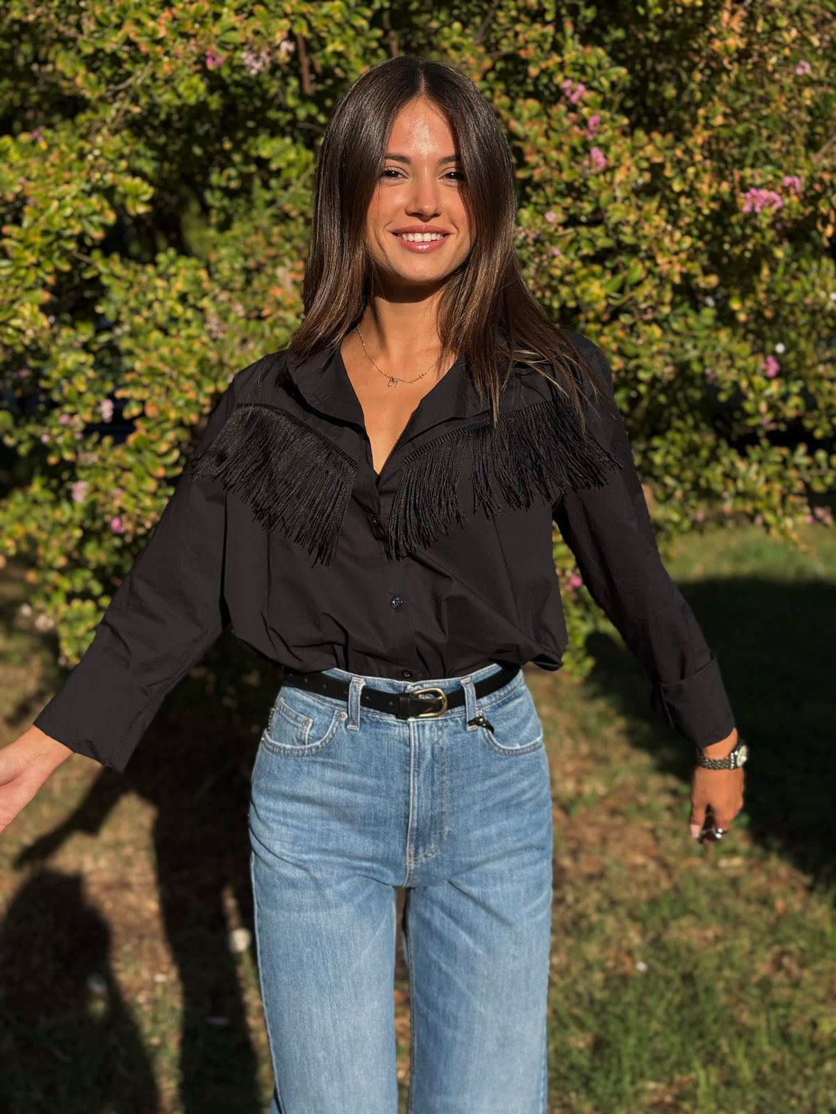 “CAMICIA CON FRANGIA” Susy mix