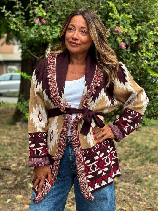 “CARDIGAN JACQUARD” kontatto