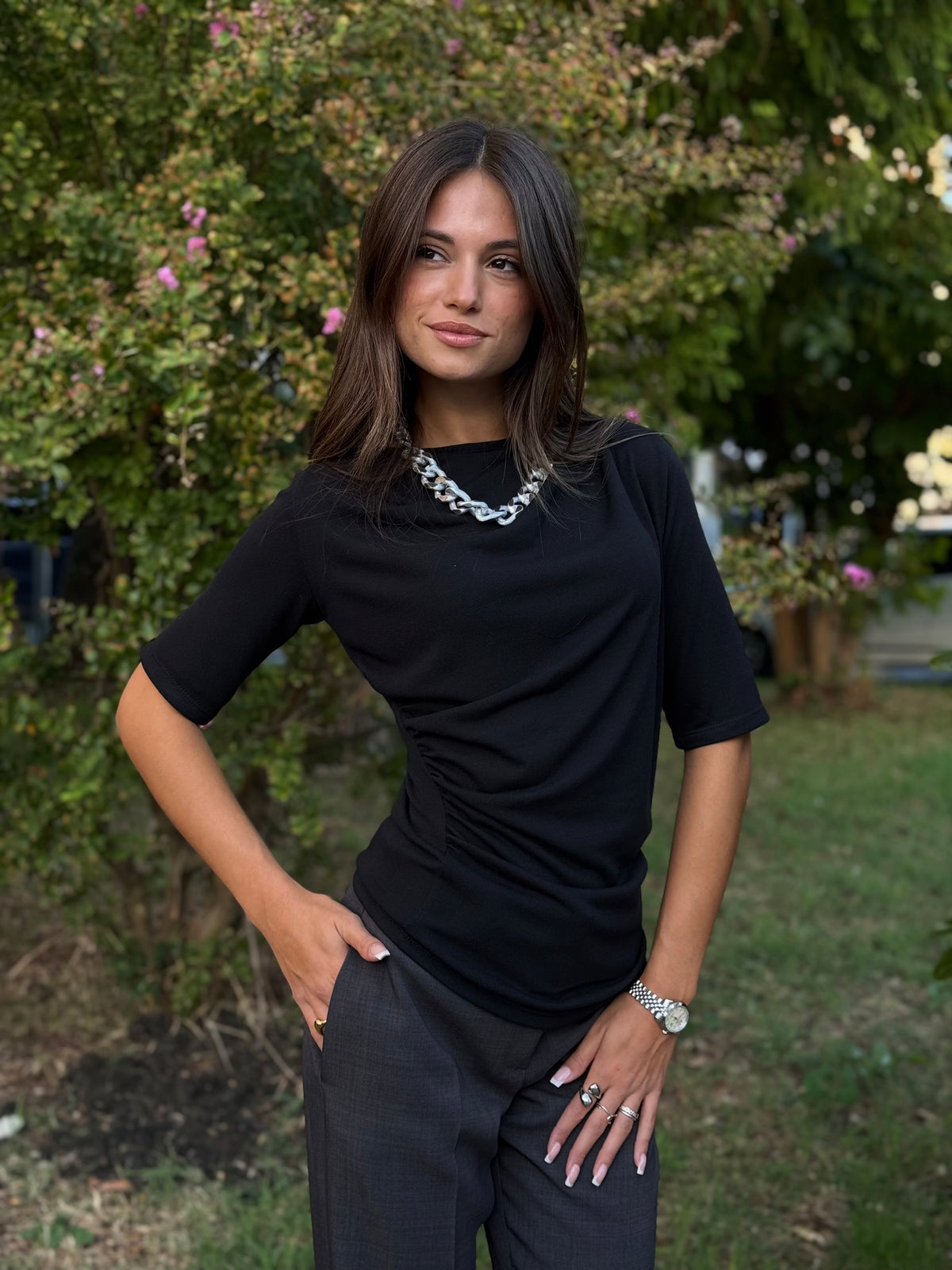 “MAGLIA MANICA ARRICCIO” Susy mix