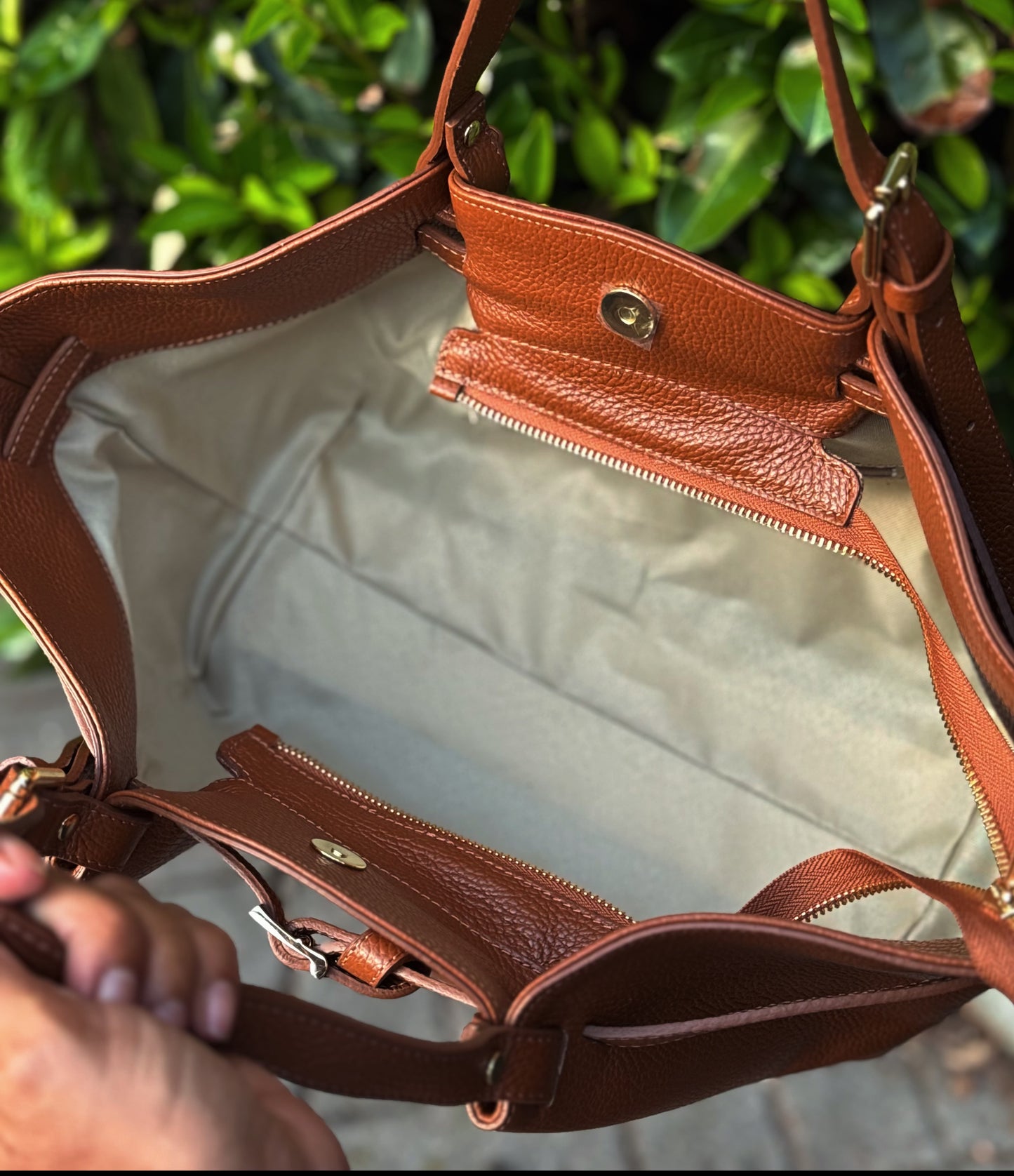 “BORSA IN PELLE”