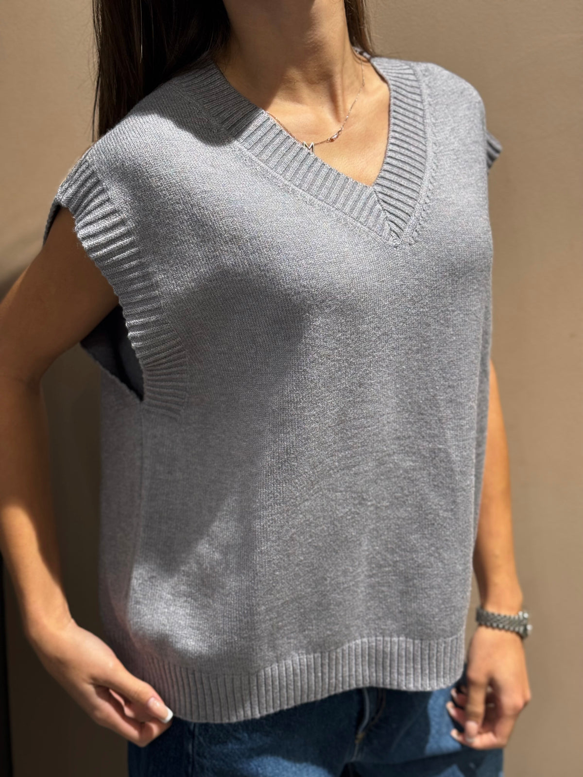 “GILET SCOLLO V” Susy mix
