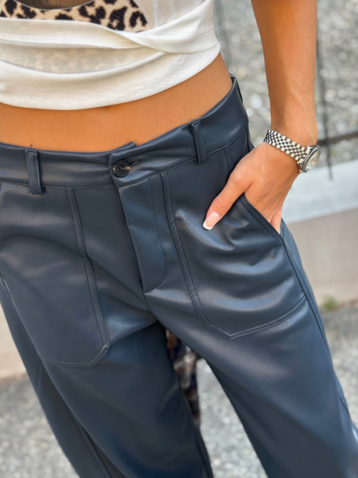 “PANTALONE ECOPELLE” susy mix