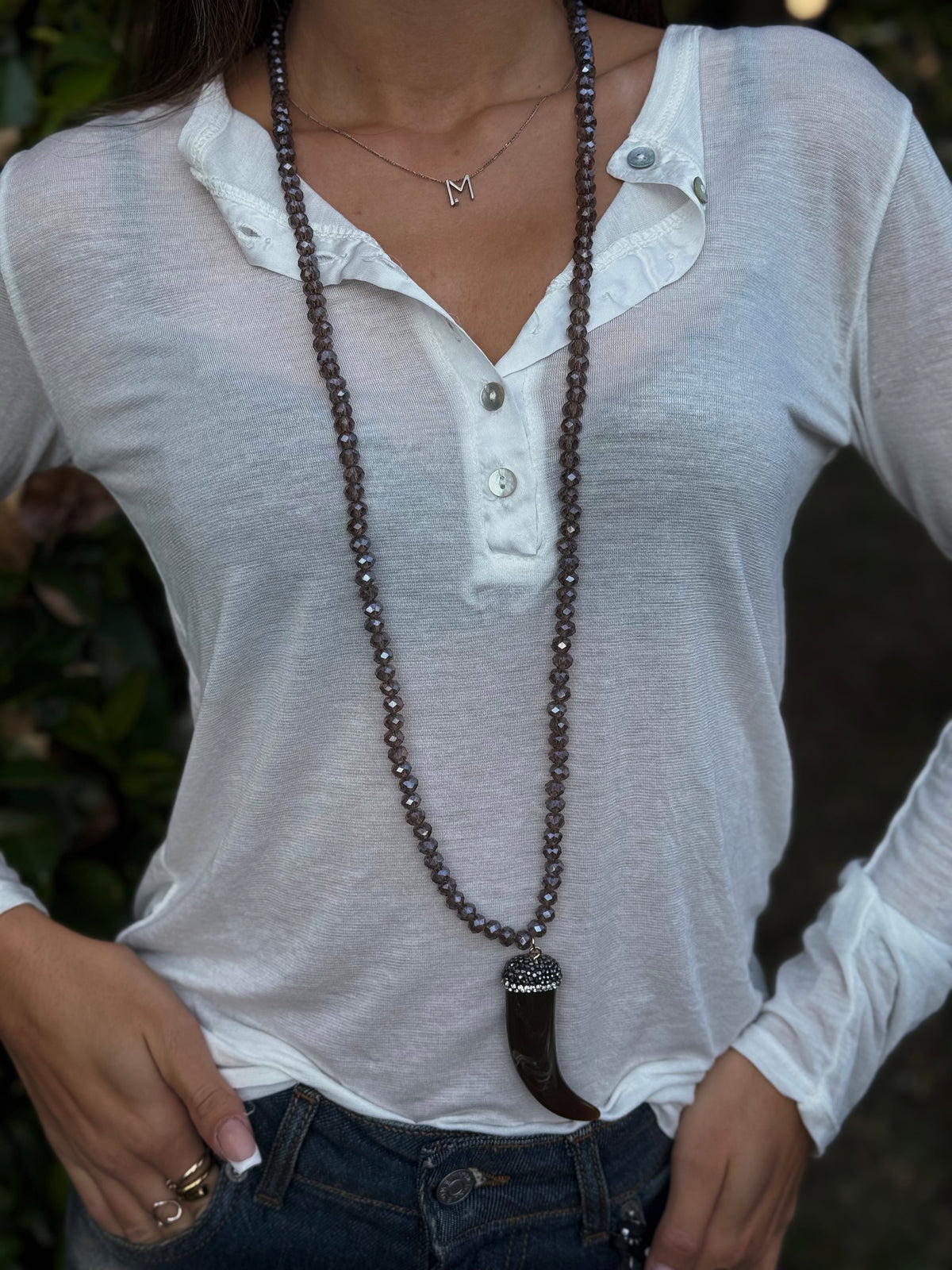 “COLLANA CORNO” Susy mix