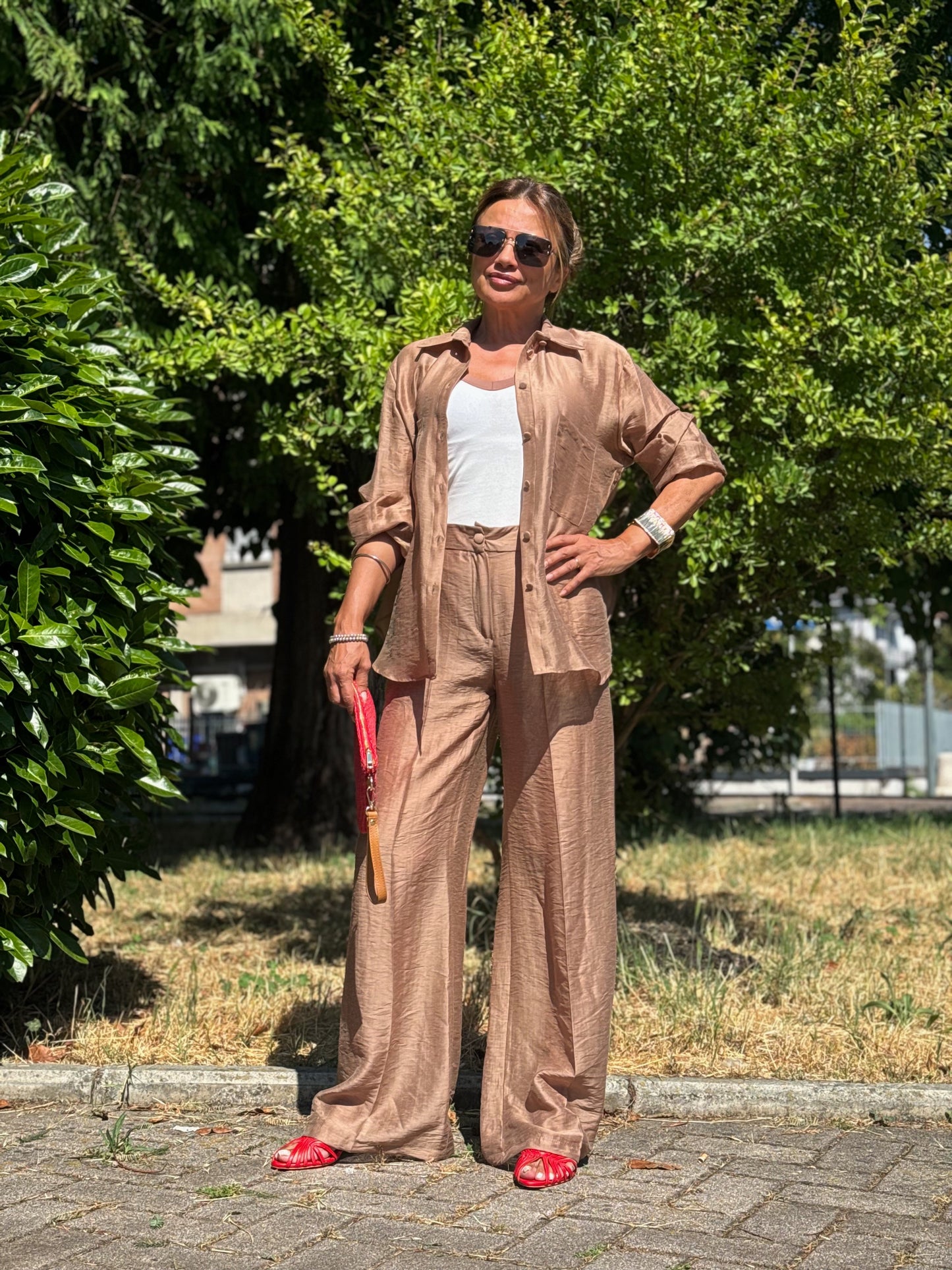 “COMPLETO CAMICIA E PANTALONE” Susy mix