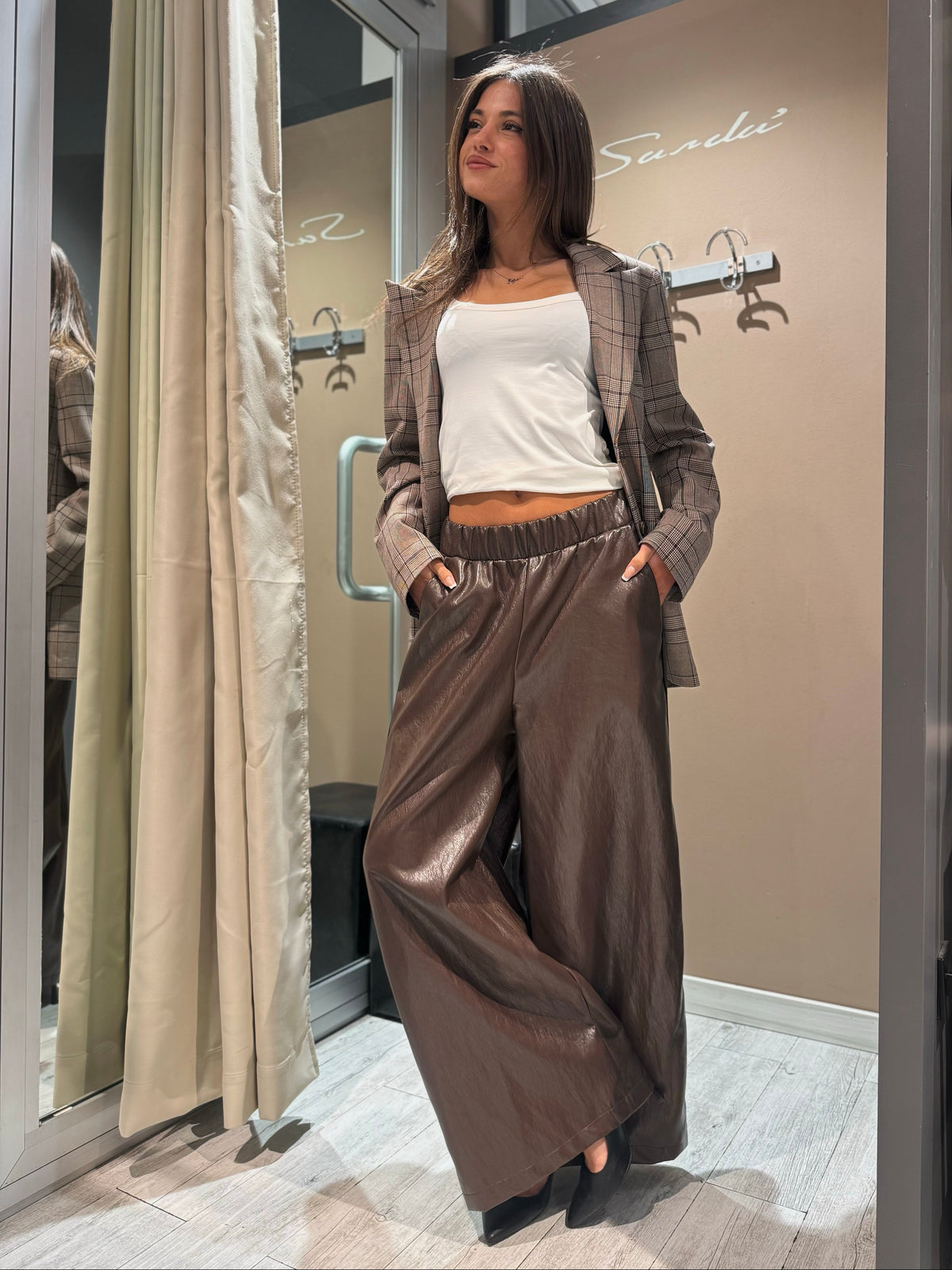 “PANTALONE ECOPELLE” Susy mix