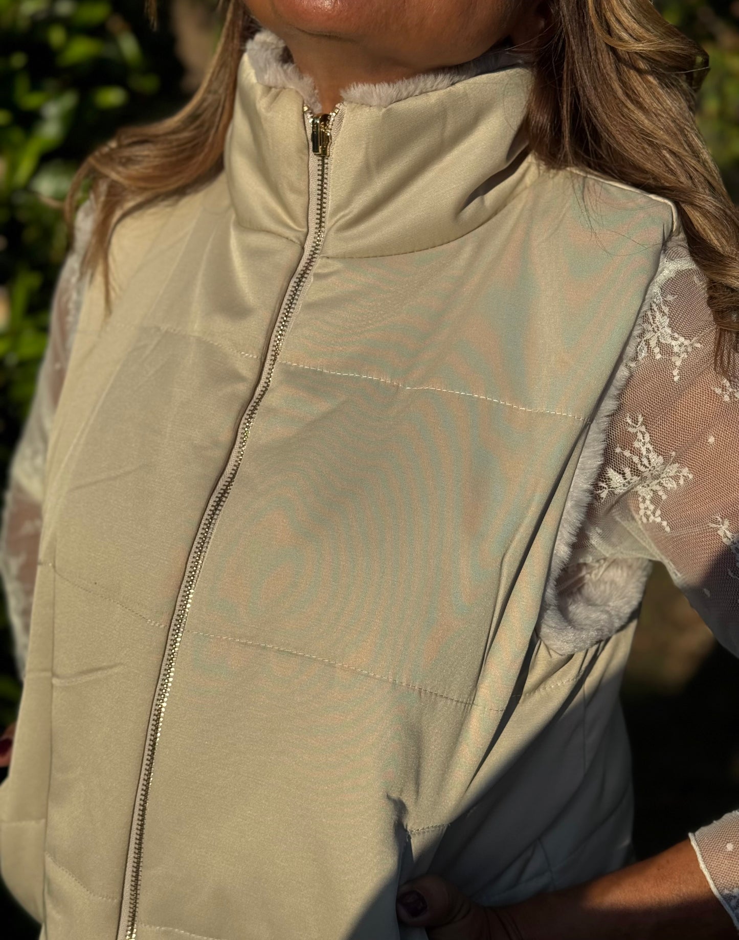 “GILET DOUBLE FACE” Susy mix