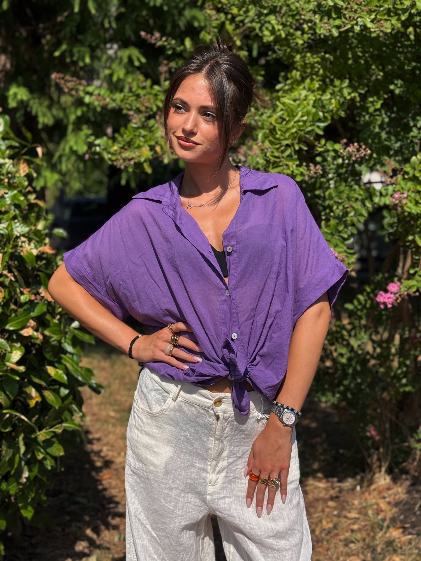 “CAMICIA IN COTONE” susy mix
