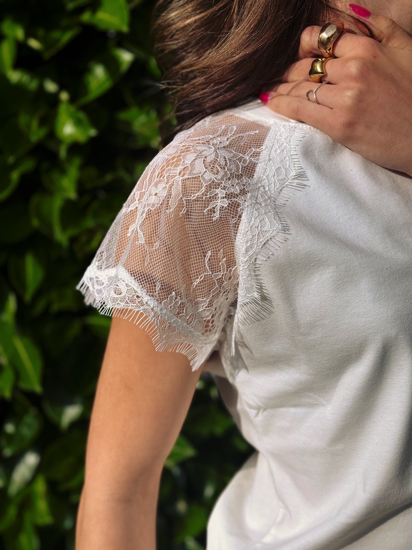 “MAGLIETTA CON PIZZO” susy mix