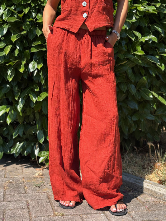 “PANTALONE IN LINO” Susy mix