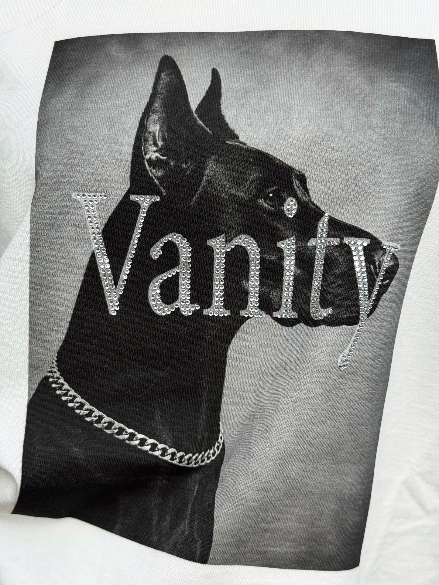“T-SHIRT STAMPA (dobermann)” Susy mix