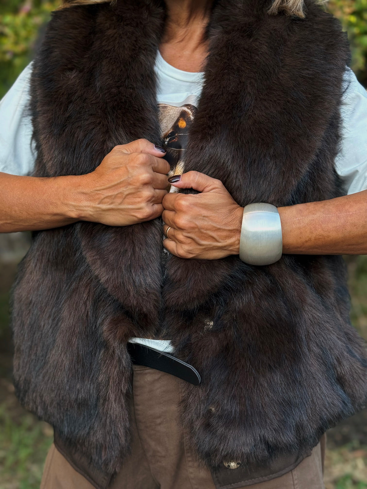 “GILET ECOPELLICCIA” Susy mix