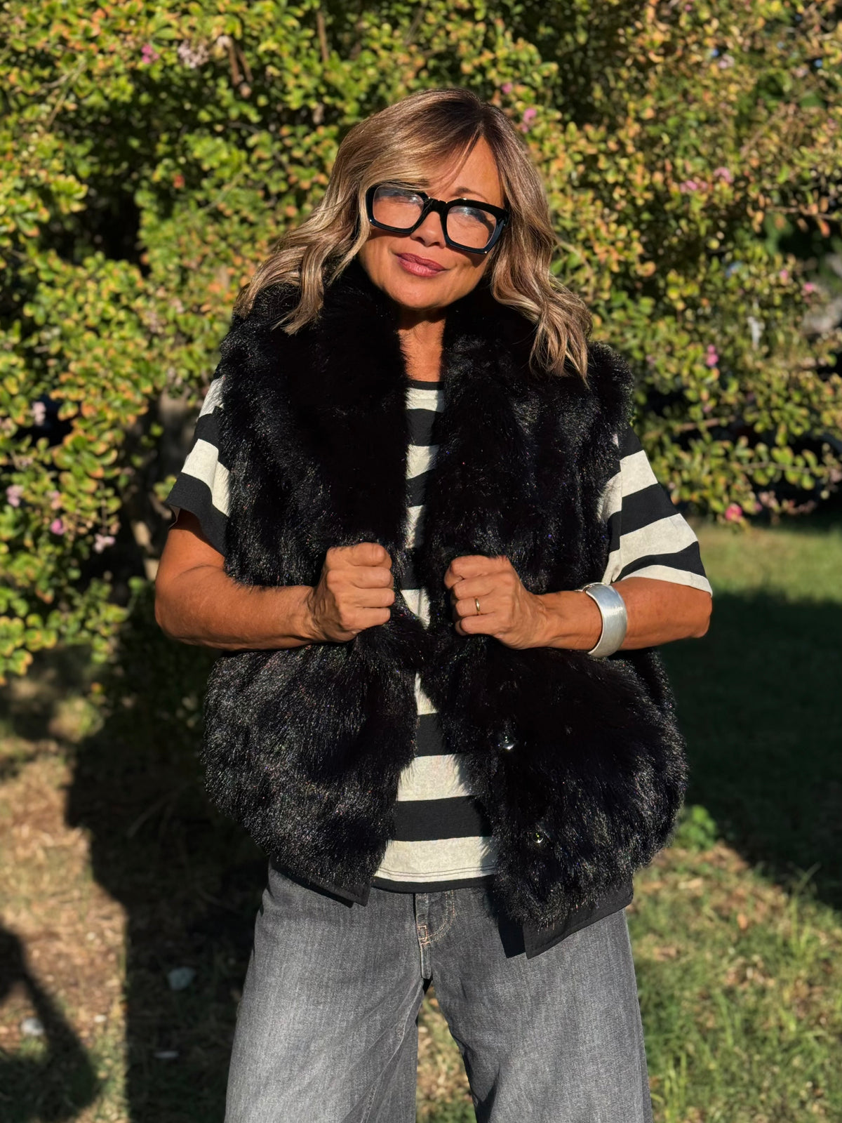 “GILET ECOPELLICCIA” Susy mix