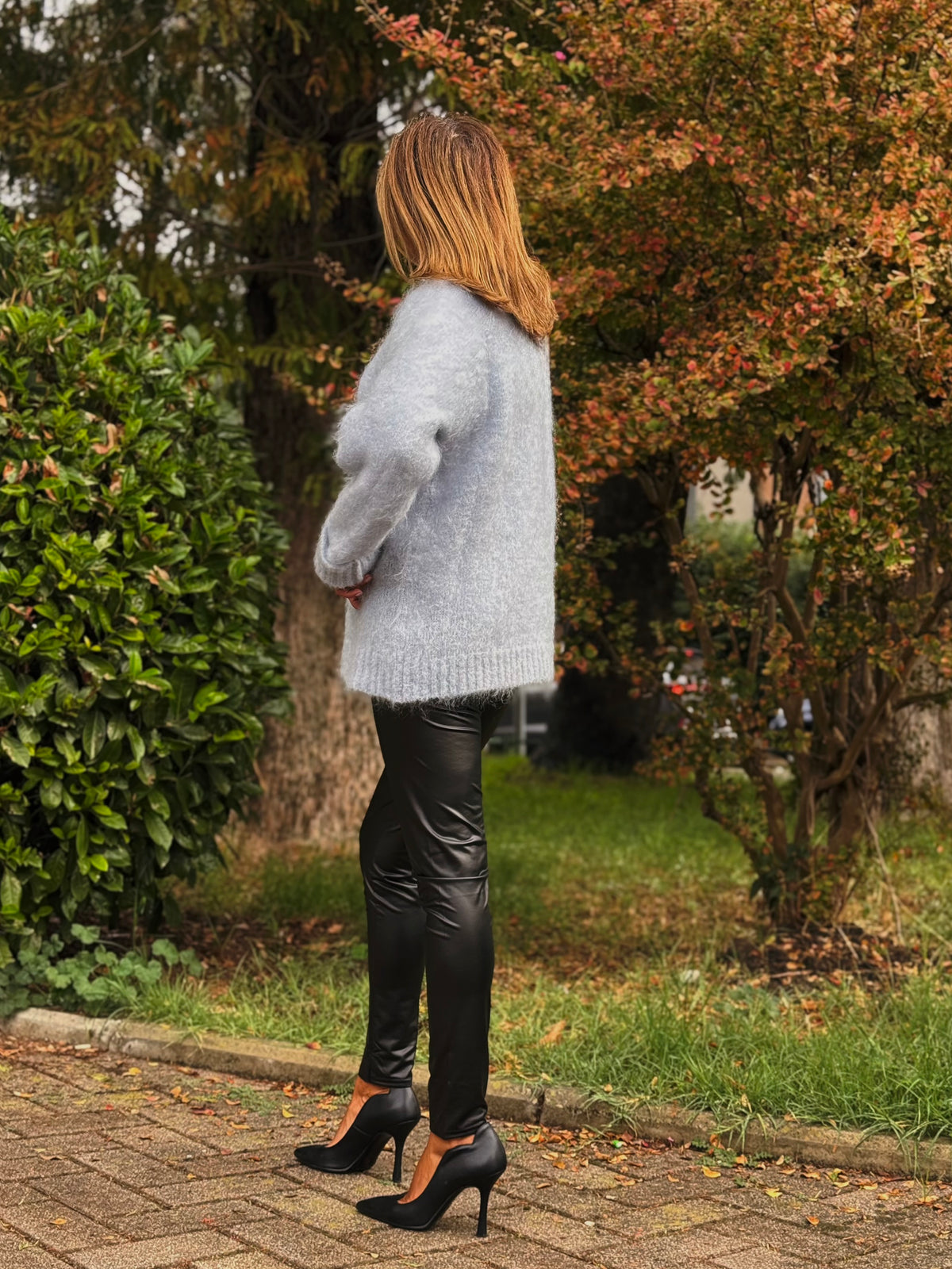 “LEGGINS IN ECOPELLE” susy mix