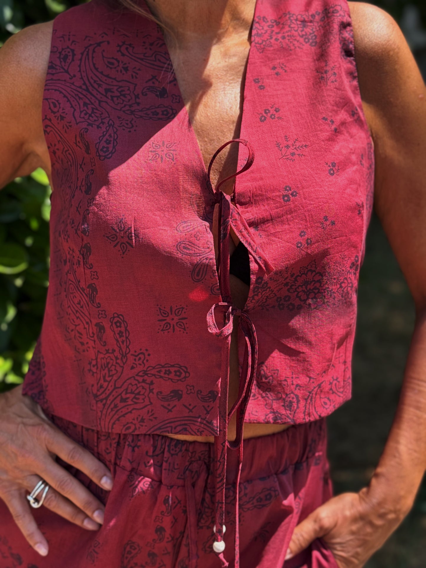 “GILET IN COTONE” susy mix