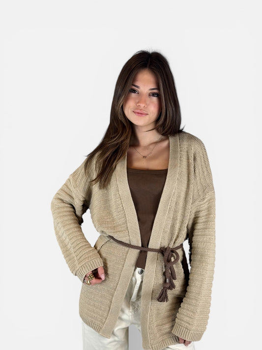 “CARDIGAN FRANGE” Kontatto