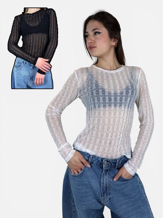 “MAGLIA IN PIZZO” You decide