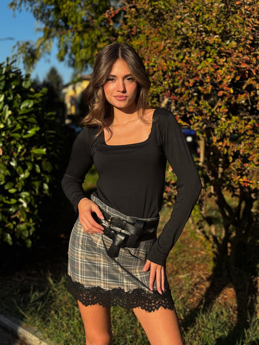 “MAGLIA SCOLLO QUADRO” susy mix